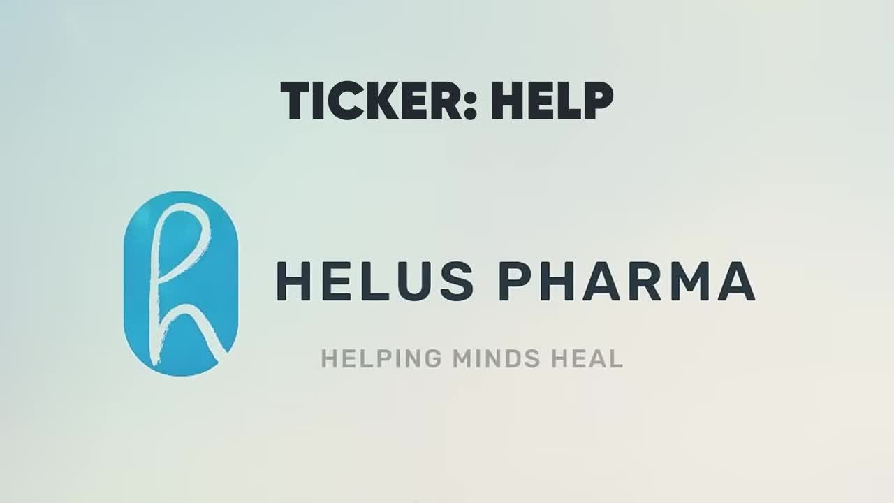 Helius Pharma company logo and ticker symbol HELP